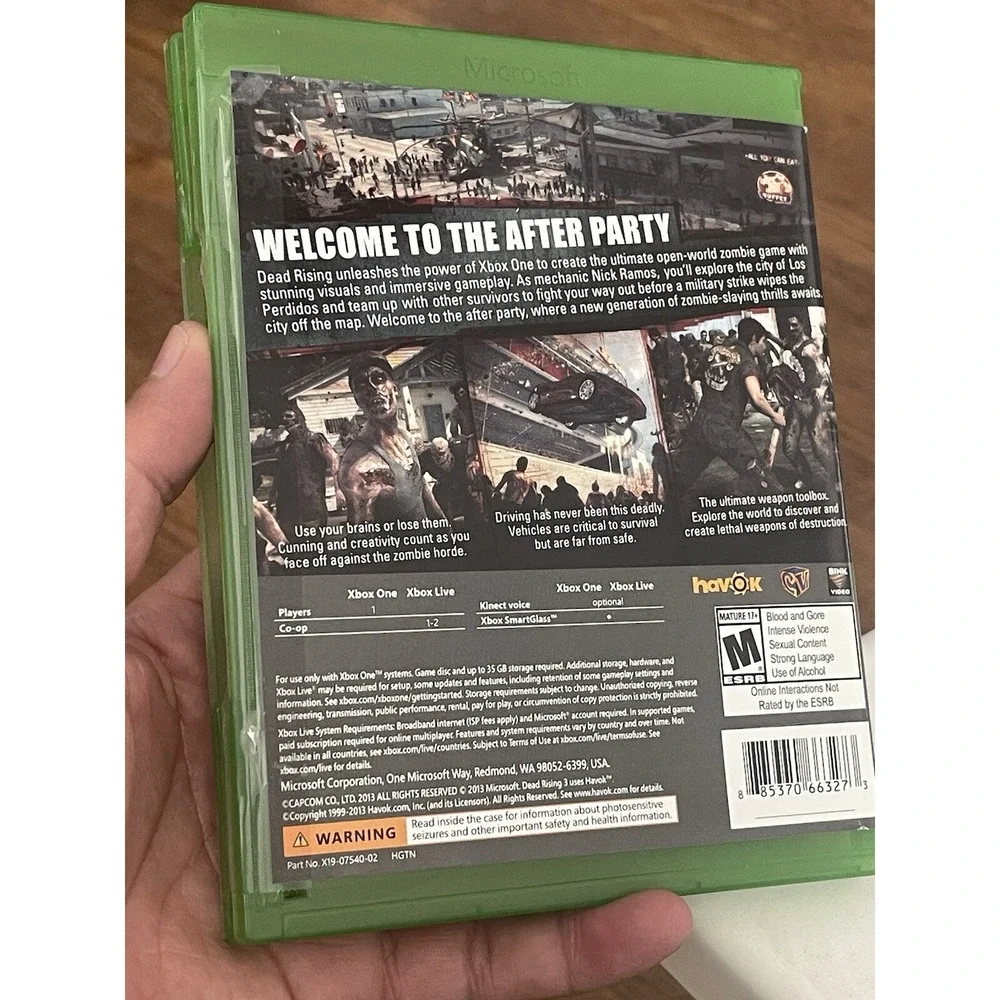 Xbox One Dead Rising 3 Apocalypse Edition Video‎ Game Used